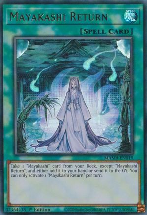 Mayakashi Return [MAMA-EN019] Ultra Rare - Trinity Hobby