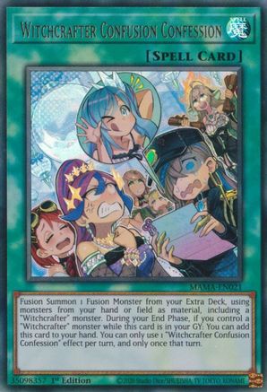 Witchcrafter Confusion Confession [MAMA-EN021] Ultra Rare - Trinity Hobby