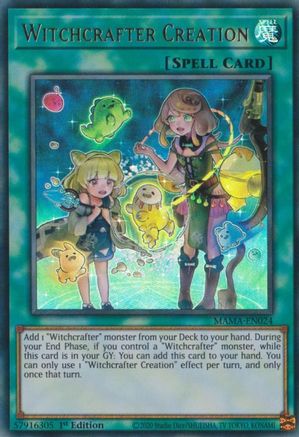 Witchcrafter Creation [MAMA-EN024] Ultra Rare - Trinity Hobby
