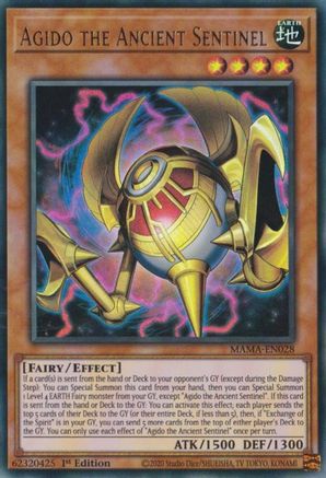 Agido the Ancient Sentinel [MAMA-EN028] Ultra Rare - Trinity Hobby