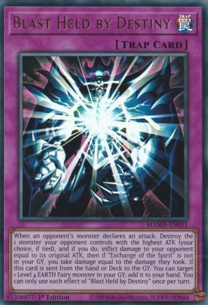 Blast Held by Destiny [MAMA-EN031] Ultra Rare - Trinity Hobby