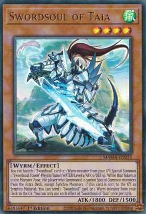 Swordsoul of Taia [MAMA-EN035] Ultra Rare - Trinity Hobby