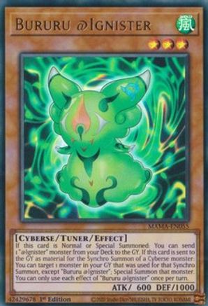 Bururu @Ignister [MAMA-EN055] Ultra Rare - Trinity Hobby