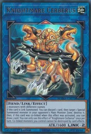 Knightmare Cerberus [MAMA-EN070] Ultra Rare - Trinity Hobby