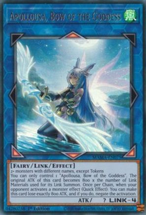 Apollousa, Bow of the Goddess [MAMA-EN075] Ultra Rare - Trinity Hobby