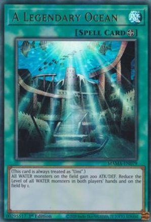 A Legendary Ocean [MAMA-EN079] Ultra Rare - Trinity Hobby
