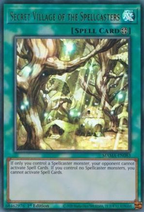 Secret Village of the Spellcasters [MAMA-EN083] Ultra Rare - Trinity Hobby