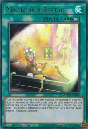 Magician's Restage [MAMA-EN086] Ultra Rare - Trinity Hobby