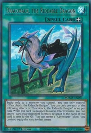 Dracoback, the Rideable Dragon [MAMA-EN091] Ultra Rare - Trinity Hobby