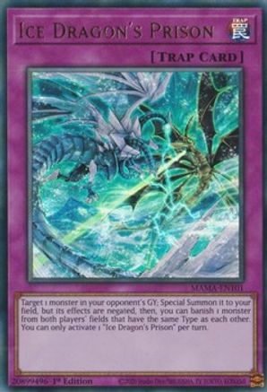 Ice Dragon's Prison [MAMA-EN101] Ultra Rare - Trinity Hobby