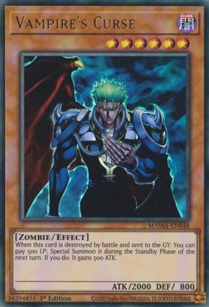 Vampire's Curse [MAMA-EN048] Ultra Rare - Trinity Hobby