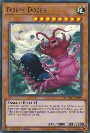 Doom Dozer [MAMA-EN049] Ultra Rare - Trinity Hobby