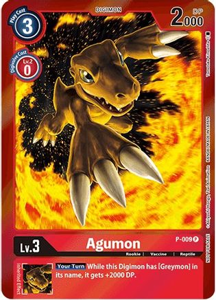 Agumon [P-009] (Gift Box 2022) [Promotional Cards] - Trinity Hobby