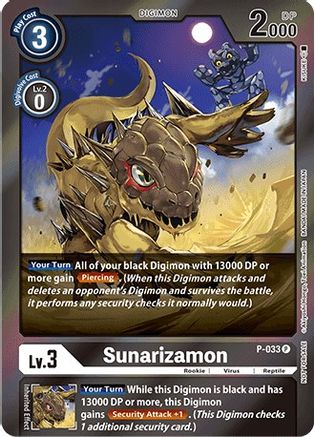 Sunarizamon [P-033] (Gift Box 2022) [Promotional Cards] - Trinity Hobby