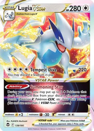 Lugia VSTAR (139/195) [Sword & Shield: Silver Tempest] - Trinity Hobby