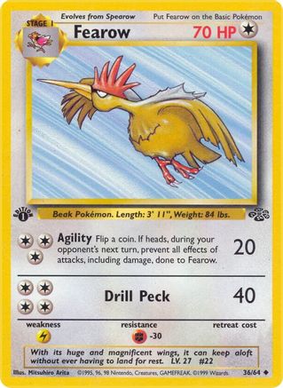 Fearow (36/64) [Jungle Unlimited] - Trinity Hobby