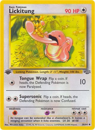 Lickitung (38/64) [Jungle Unlimited] - Trinity Hobby