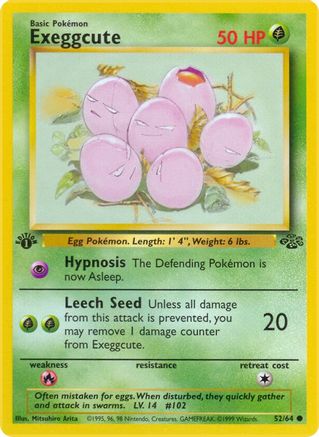Exeggcute (52/64) [Jungle Unlimited] - Trinity Hobby