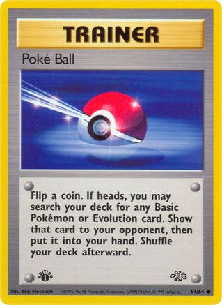 Poke Ball (64/64) [Jungle Unlimited] - Trinity Hobby