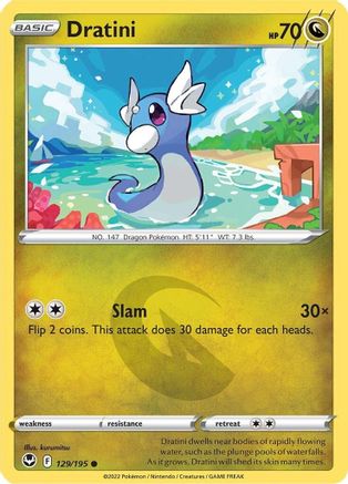 Dratini (129/195) [Sword & Shield: Silver Tempest] - Trinity Hobby
