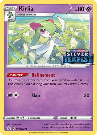 Kirlia (SWSH271) (Prerelease) [Sword & Shield: Black Star Promos] - Trinity Hobby