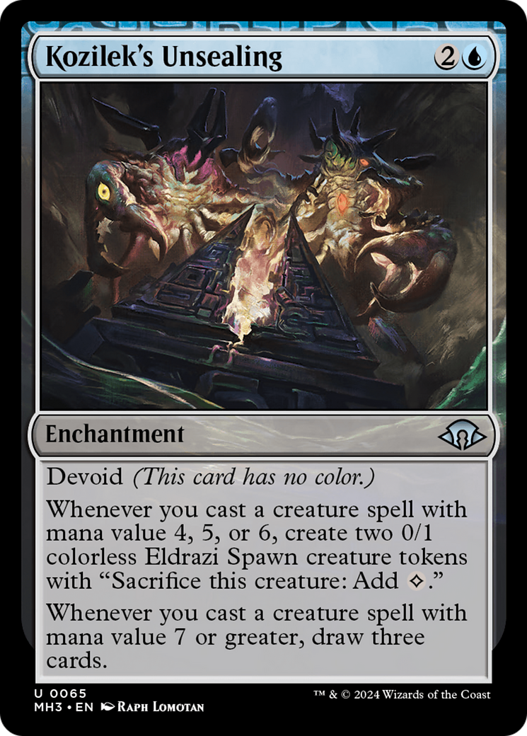 Kozilek's Unsealing [Modern Horizons 3] - Trinity Hobby