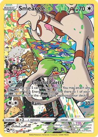 Smeargle (TG10/TG30) [Sword & Shield: Silver Tempest] - Trinity Hobby
