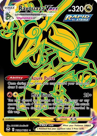 Rayquaza VMAX (TG29/TG30) [Sword & Shield: Silver Tempest] - Trinity Hobby