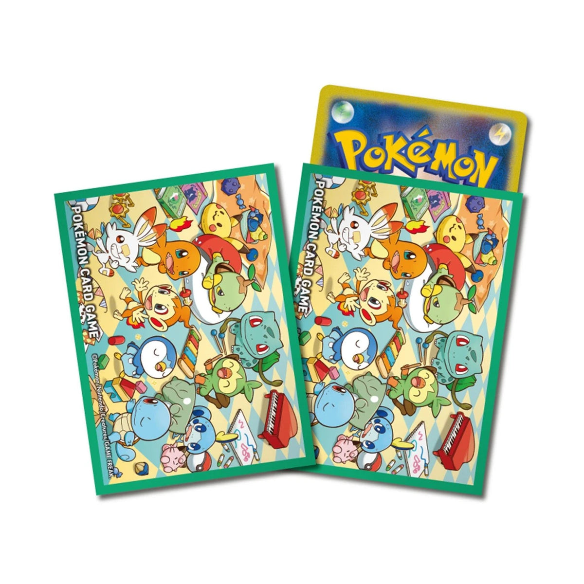 Card Sleeves - Playroom Blue (64-Pack) (Pokemon Center Japan Exclusive)