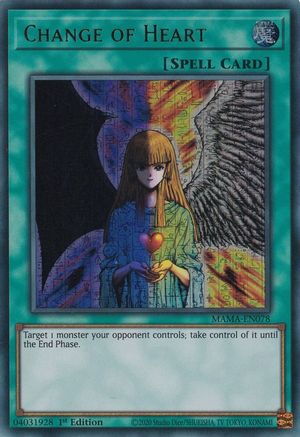 Change of Heart [MAMA-EN078] Ultra Pharaoh's Rare - Trinity Hobby