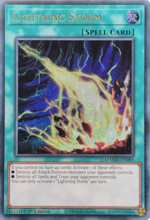 Lightning Storm [MAMA-EN089] Ultra Pharaoh's Rare - Trinity Hobby