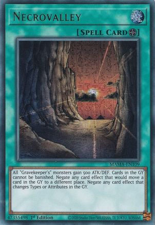 Necrovalley [MAMA-EN109] Ultra Pharaoh's Rare - Trinity Hobby