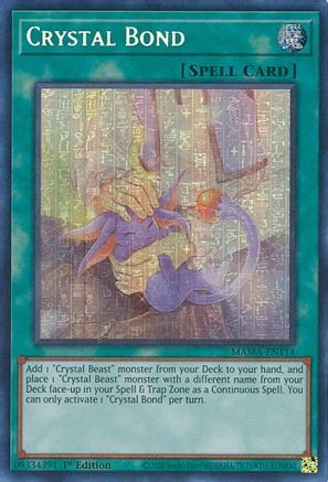 Crystal Bond [MAMA-EN114] Ultra Pharaoh's Rare - Trinity Hobby