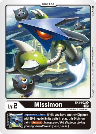 Missimon [EX3-002] [Draconic Roar] - Trinity Hobby