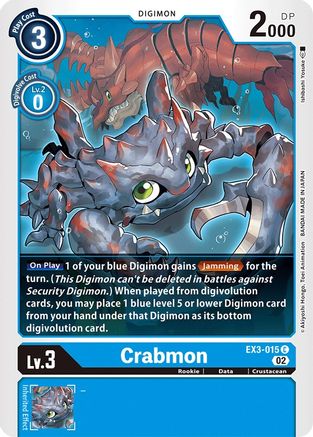 Crabmon [EX3-015] [Draconic Roar] - Trinity Hobby