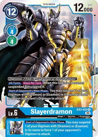 Slayerdramon [EX3-024] [Draconic Roar] - Trinity Hobby