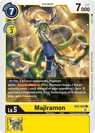 Majiramon [EX3-032] [Draconic Roar] - Trinity Hobby