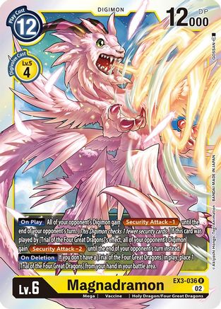 Magnadramon [EX3-036] [Draconic Roar] - Trinity Hobby