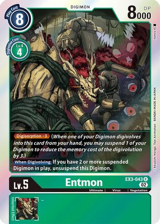 Entmon [EX3-043] [Draconic Roar] - Trinity Hobby