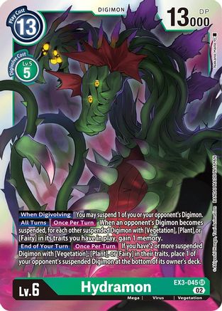 Hydramon [EX3-045] [Draconic Roar] - Trinity Hobby