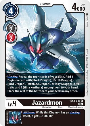 Jazardmon [EX3-048] [Draconic Roar] - Trinity Hobby