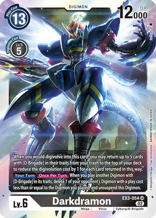 Darkdramon [EX3-054] [Draconic Roar] - Trinity Hobby