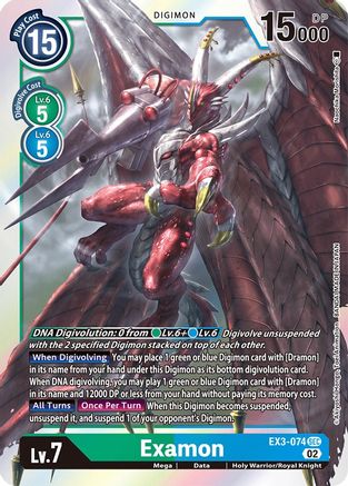 Examon [EX3-074] [Draconic Roar] - Trinity Hobby