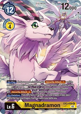 Magnadramon [EX3-036] (Alternate Art) [Draconic Roar] - Trinity Hobby