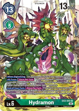 Hydramon [EX3-045] (Art alternatif) [Rugissement draconique] 