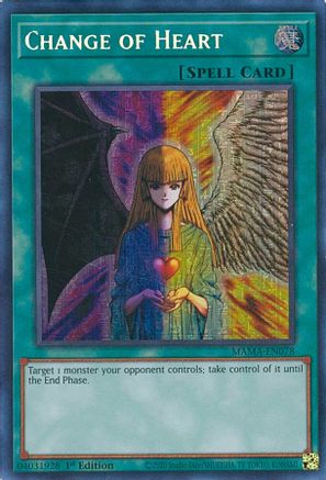 Change of Heart [MAMA-EN078] Secret Pharaoh's Rare - Trinity Hobby
