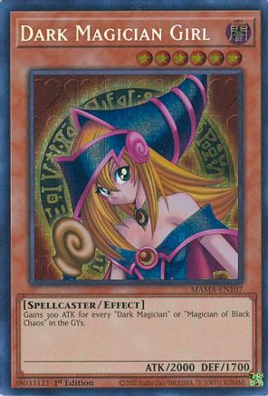 Dark Magician Girl [MAMA-EN107] Secret Pharaoh's Rare - Trinity Hobby
