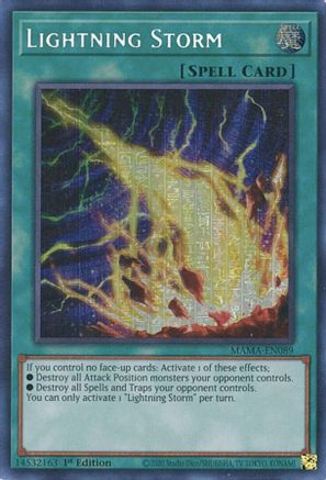 Lightning Storm [MAMA-EN089] Secret Pharaoh's Rare - Trinity Hobby