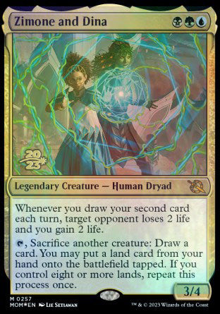Zimone and Dina [March of the Machine Prerelease Promos] - Trinity Hobby