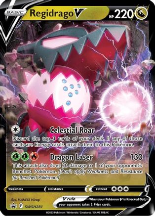 Regidrago V (SWSH281) [Sword & Shield: Black Star Promos] - Trinity Hobby